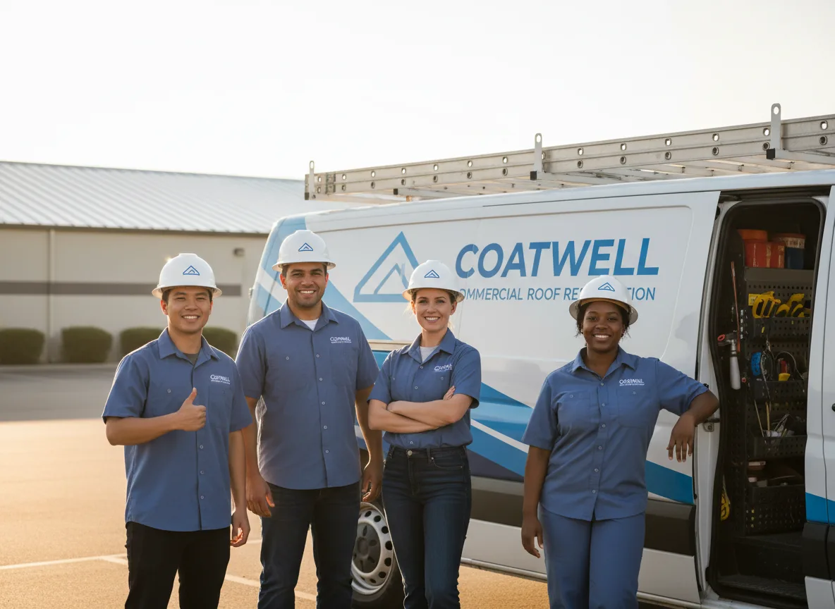 Commercial roof coating company in Dundee, IL
